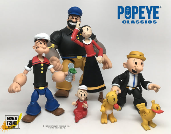 Sailor　Boss　Fight　Popeye　–　Figure:　Man　Store　Popeye　Action　Classics　The　the　Studio