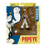 Popeye Classics Action Figure: Popeye White Sailor Suit