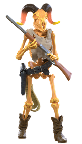 Epic H.A.C.K.S. Action Figure: Eterno Guardian Skeleton
