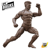 Epic H.A.C.K.S. Blanks: Coffee Brown Male