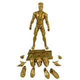 10th Anniversary Vitruvian H.A.C.K.S. Glorious Gold Blanks: Male Action Figure