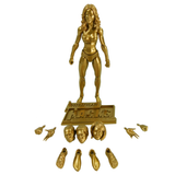 10th Anniversary Vitruvian H.A.C.K.S. Glorious Gold Blanks: Female Action Figure
