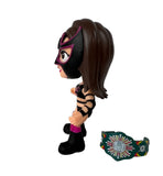 Legends of Lucha Libre - Luchacitos Mini Action Figures - Lady Maravilla, Pink Costume