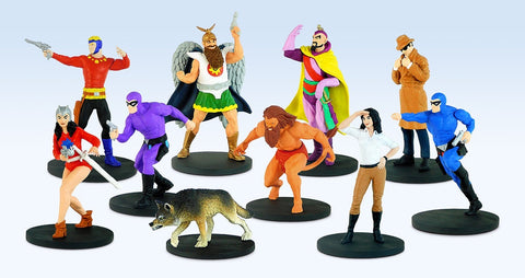 King Comics Super Heroes PVC Mini Figurine - Boxed Single