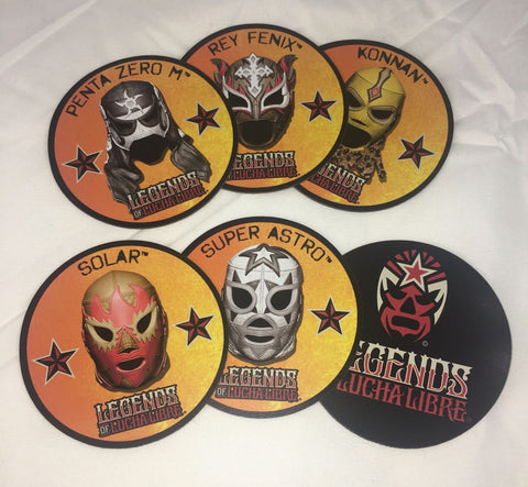 Legends of Lucha Libre Mascaras Magnets