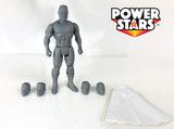 Power Stars Action Figure: Male Blank