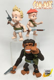 Sam & Max Series Action Figure - Wave 2 - Rubber Pants Commandos Ginormous Deluxe Set