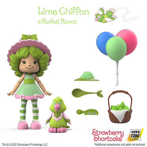 Strawberry Shortcake Action Figure: Lime Chiffon Action Figure