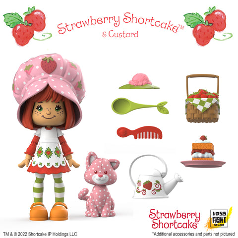 Strawberry Shortcake Deluxe Action Figure: Strawberry Shortcake