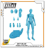 Vitruvian H.A.C.K.S. Action Figure Blank - Female Body