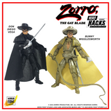 Hero H.A.C.K.S. Zorro Action Figure: The Gay Blade Collectors 2-pack Edition
