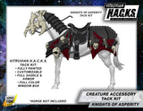 MIGHTY STEEDS - KNIGHT OF ASPERITY HEAVY TACK KIT- ACTION FIGURE ACCESSORIES