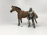 MIGHTY STEEDS - BASIC HORSE ACTION FIGURE
