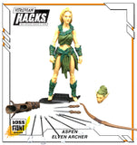 Vitruvian H.A.C.K.S. Action Figure: Aspen - Elven Archer